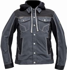 NEURUM CLASSIC bunda s kapucí antracit