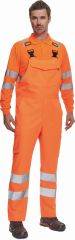 GANDIA HI-VIS kalhoty s laclem oranžová