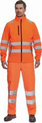 ALMERIA HI-VIS fleecová bunda oranžová