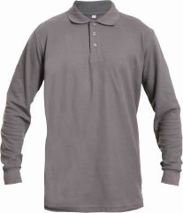 SANGU polokošile s dlouhým rukávem šedá