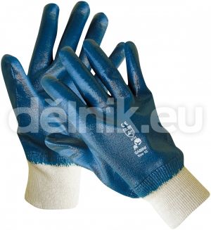 SABINI Pracovní rukavice celomáčené v nitrilu