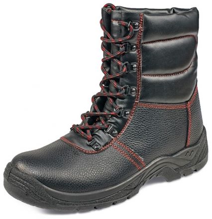 HOF SC-03-010 S3 CI holeňová bezpečnostní obuv zateplená - černá