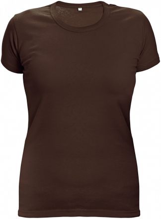 SURMA hnědé tričko s krátkým rukávem