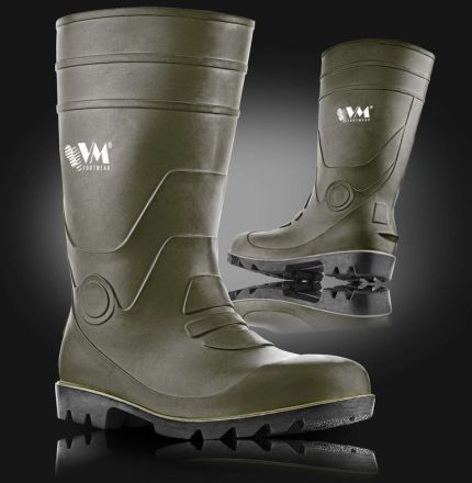 FUKUOKA 1005-O4 pracovní holínky zelené