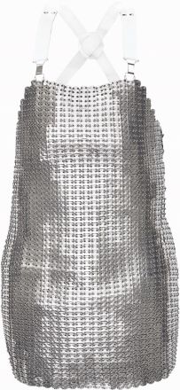 CAPELLA BÁT zástěra stříbrná