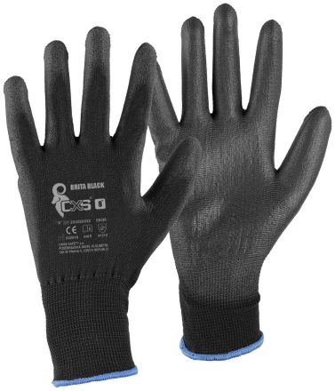 BRITA BLACK rukavice máčené v polyuretanu