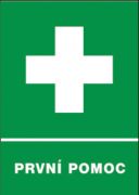 Bezpečnostní tabulka - První pomoc