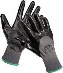 FIELDFARE máčené pracovní rukavice nylon/nitril 3/4
