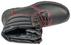 HOF SC-03-010 S3 CI holeňová bezpečnostní obuv zateplená - černá