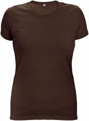 SURMA hnědé tričko s krátkým rukávem