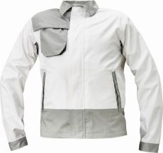 MONTROSE bunda bílá/šedá