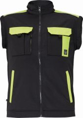 MAX VIVO bunda černá/žlutá