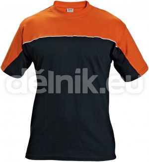 EMERTON triko černá-oranžová
