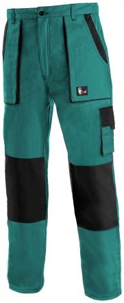 CXS LUXY JOSEF montérkové kalhoty prodloužené zeleno-černé