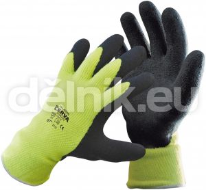 PALAWAN WINTER rukavice žluté/latex