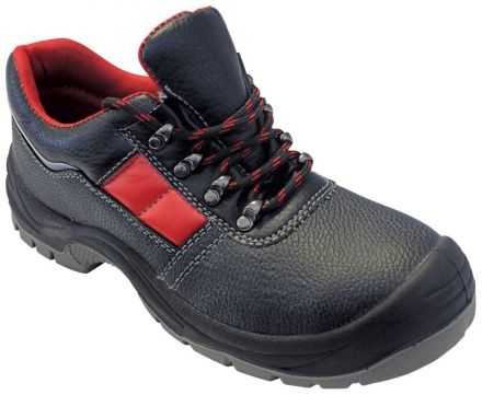 KIEL SC-02-002 S3 polobotka bezpečnostní - černá/červená