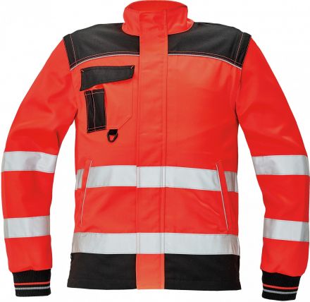 KNOXFIELD HI-VIS bunda červená