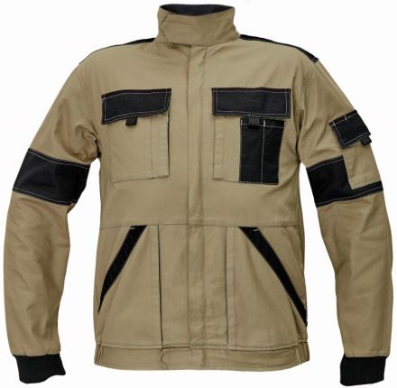 MAX SUMMER bunda písková/černá