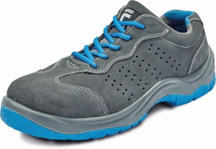 MONTROSE S1P ESD polobotka bezpečnostní - šedá/modrá