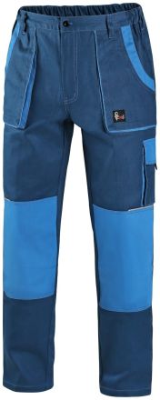 LUXY JOSEF kalhoty do pasu modro/modrá
