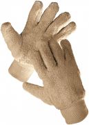 DUNLIN bavlněné uzlíčkové pracovní rukavice