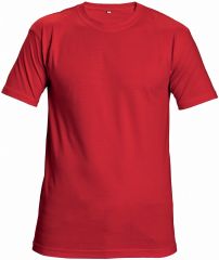 GARAI 190GSM červené tričko s krátkým rukávem
