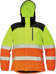 KNOXFIELD HI-VIS zimní bunda žlutá/oranžová