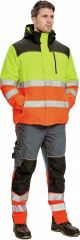 KNOXFIELD HI-VIS zimní bunda žlutá/oranžová