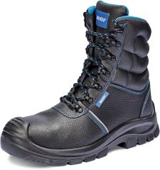 RAVEN XT S3 holeňová bezpečnostní obuv - černá/modrá