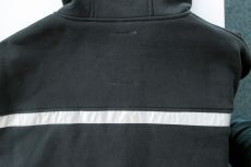 EMERTON mikina s kapucí černá/oranžová