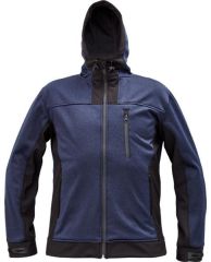 HUYER softshellová bunda tmavě modrá