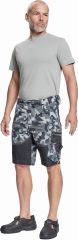 NEURUM CAMOUFLAGE šortky antracit