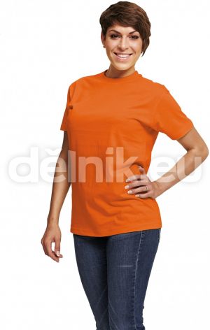 TEESTA tričko s krátkým rukávem, oranžové