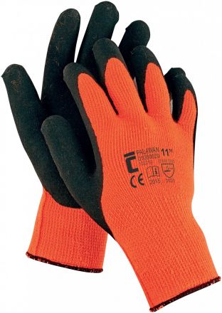 PALAWAN ORANGE pracovní rukavice máčené v latexu