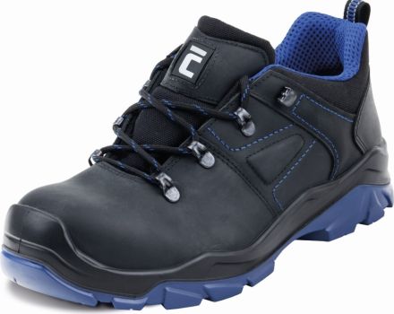 CORTINA S3 polobotka bezpečnostní - černá/modrá