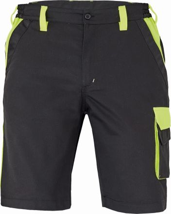 MAX VIVO šortky černá/žlutá