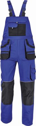 HANS kalhoty s laclem modrá/antracit