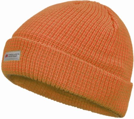 CLEEVE RFLX pletená čepice oranžová