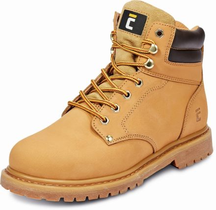 BK FARMER O1 kotníková pracovní obuv - béžová