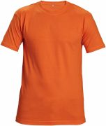 TEESTA tričko s krátkým rukávem, oranžové