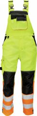 KNOXFIELD HI-VIS kalhoty s laclem žlutá/oranžová