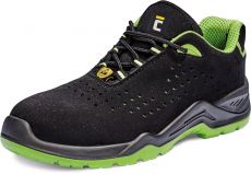 HALWILL S1P ESD polobotka bezpečnostní - černá/zelená