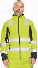 MALTON softshellová bunda žlutá