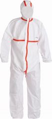 CHEMSAFE 400 kombinéza bílá/červená