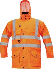 FORMBY HV zimní bunda oranžová