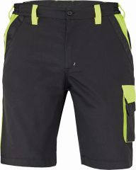 MAX VIVO šortky černá/žlutá