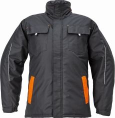 MAX VIVO parka černá/oranžová