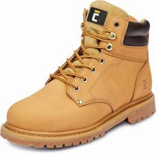 BK FARMER O1 kotníková pracovní obuv - béžová