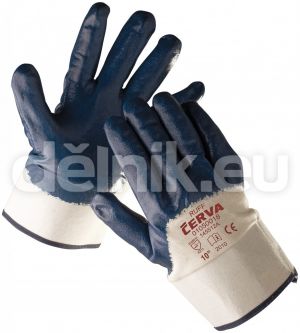 RUFF pracovní rukavice máčené v nitrilu