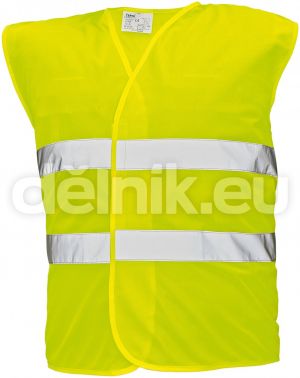 LYNX reflexní pracovní vesta - žlutá